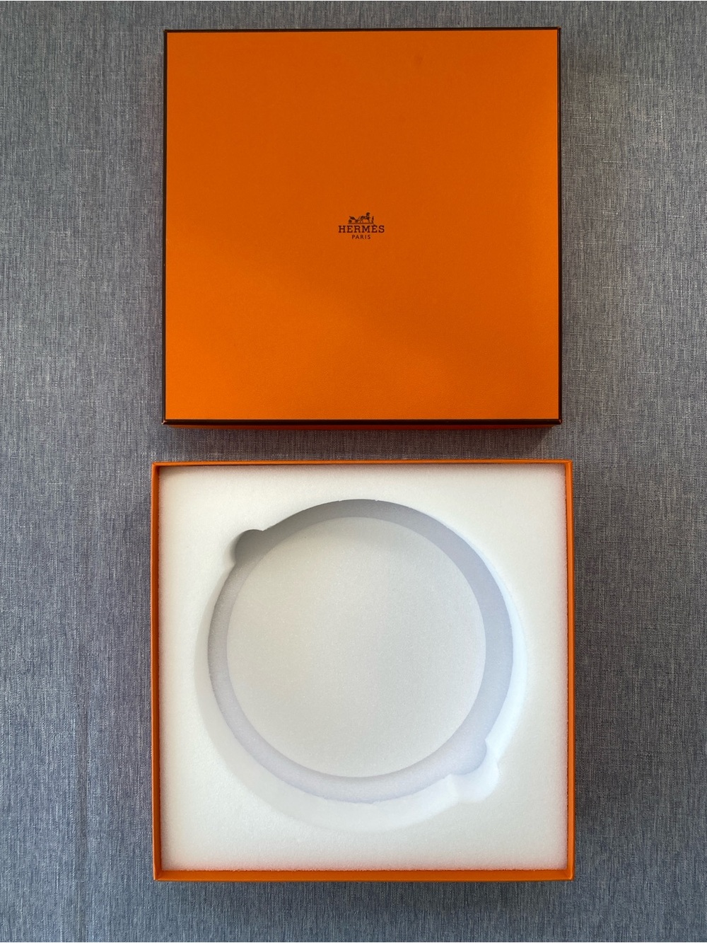 Authentic Hermès | Orange Box for Porcelain Tableware Home Décor Gift Decoration